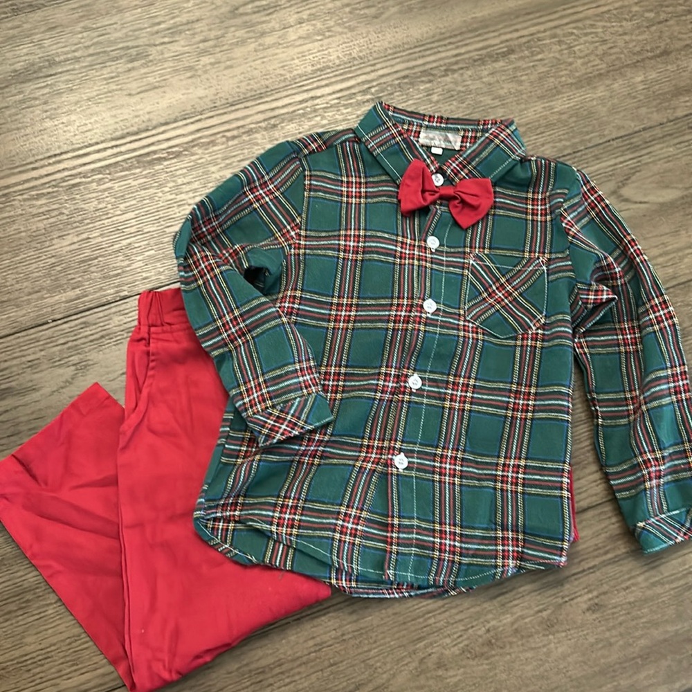 Toddler Shirt, Tie and Pants Set